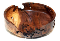 Decorative Baroque Bowl - Black Walnut - Hand Crafted By Don Stevens