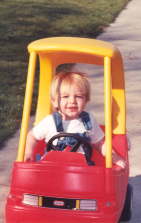 Alex - April 2000 - Driving Car